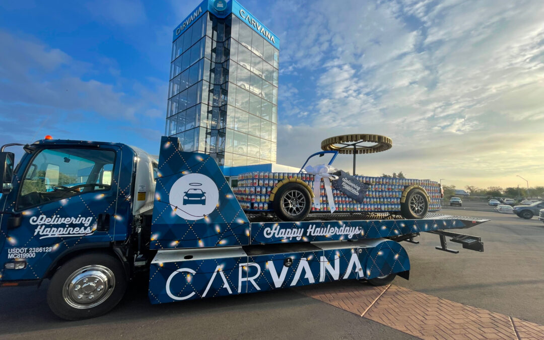 Carvana Hosts Nationwide Canned Food Drive In Celebration of Annual Happy Haulerdays™ Campaign