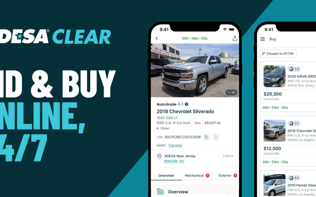 ADESA Clear digital auction platform expands to 45-plus locations