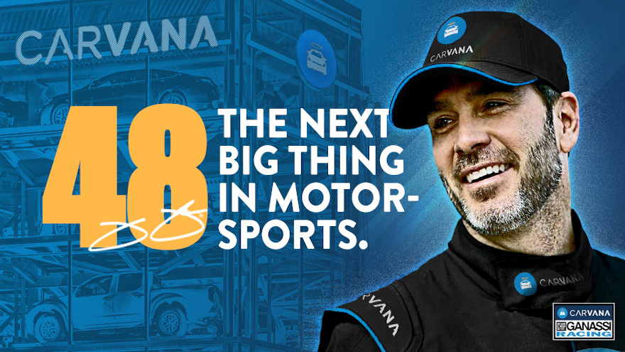 Carvana Partners with 7-Time NASCAR Cup Series Champion Jimmie Johnson and Chip Ganassi Racing in INDYCAR