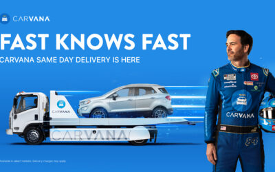 Carvana and Jimmie Johnson Redefine Fast In Same Day Delivery Ad Campaign