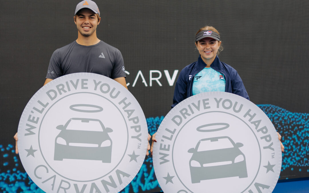 Carvana Crowns 2023 PPA Tour Point Winners Ben Johns and Anna Leigh Waters