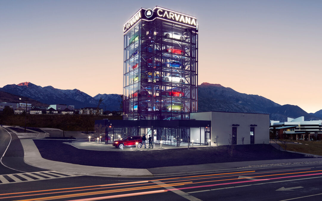 Carvana Debuts Newest Car Vending Machine in Utah