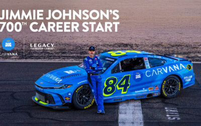 Carvana Unveils Jimmie Johnson’s 700th Start Tribute Paint Scheme for Coca-Cola 600, Honoring NASCAR Legacy and Fallen Heroes