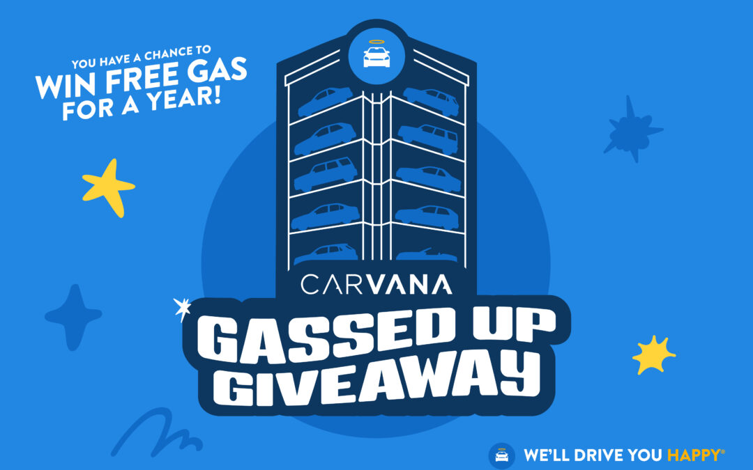 Win Free Gas for a Year with Carvana’s Gassed Up Giveaway Sweepstakes!