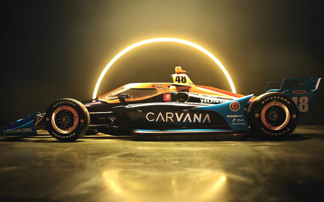 Carvana Unveils NTT INDYCAR SERIES Paint Scheme for No. 48 Honda