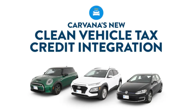 Carvana’s new tool makes it easier than ever to buy a used EV with a federal tax credit up front