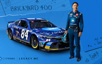 Carvana Unveils Heartwarming Paint Scheme for Jimmie Johnson’s Brickyard 400 Race, Designed by His Daughters