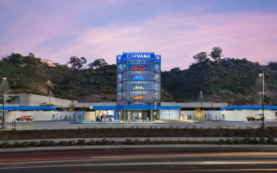 Carvana Expands West Coast Footprint with Newest Car Vending Machine in San Diego