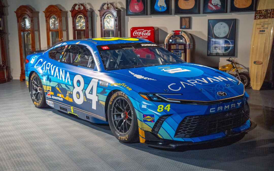 Carvana and Jimmie Johnson Unveil Paint Scheme for Historic Street Race at Inaugural NASCAR San Diego Weekend