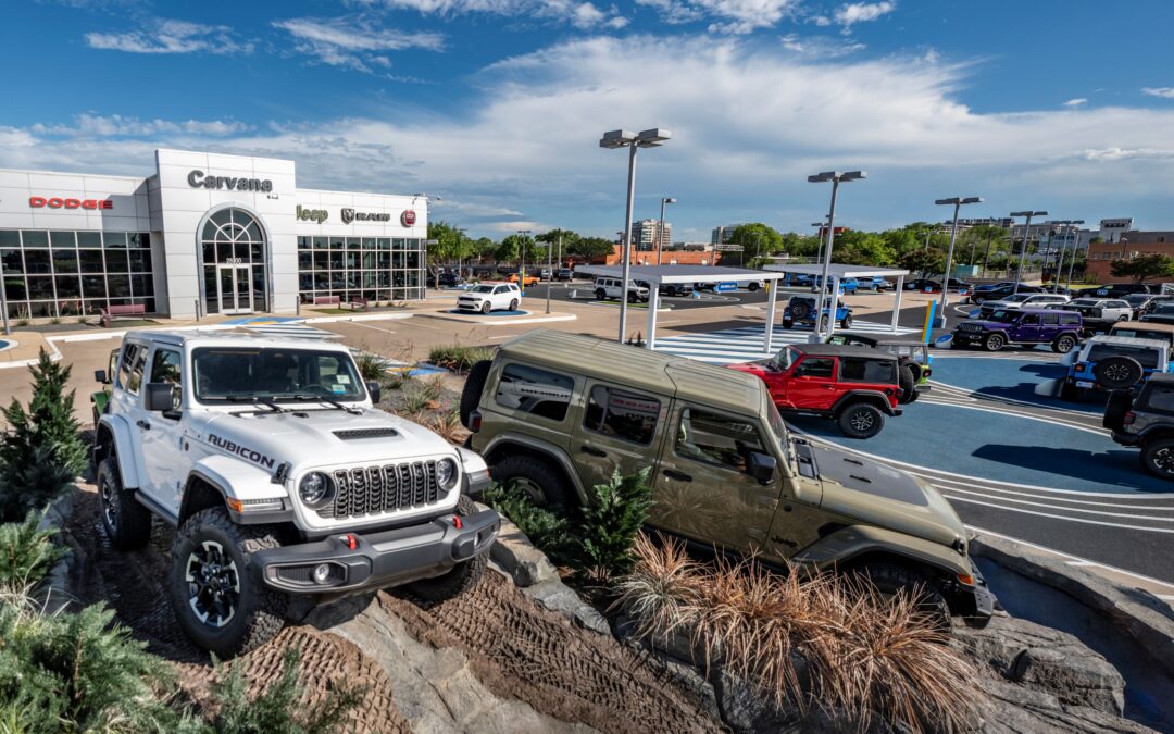 Car ‘Playgrounds,’ Smartphone Shopping: Inside Carvana’s New-Car Sales Playbook