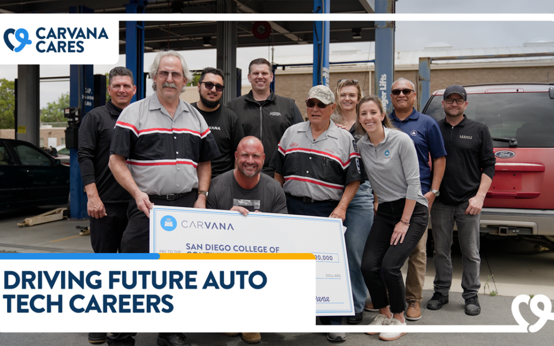 CarvanaCares | Supporting Future Auto Techs at the San Diego College of Continuing Education
